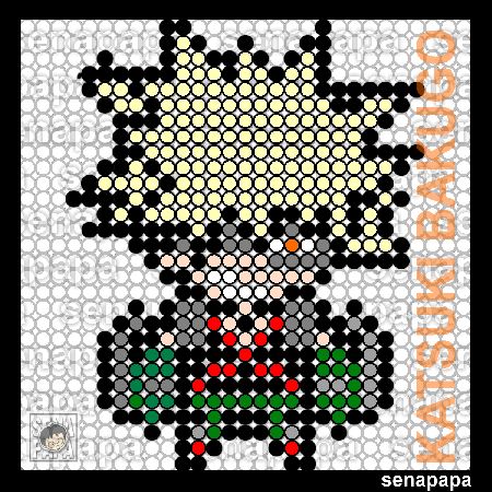 心に強く訴える ヒーロー アカデミア アイロン ビーズ アニメ すべてのアニメ画像